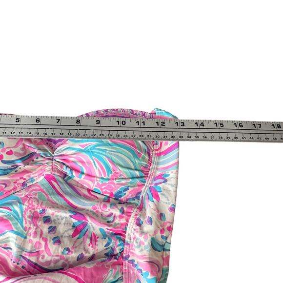 Lilly Pulitzer Jimmi Tankini Top Only Girl’s 6 Prosecco Pink Don’t Be Jelly - Picture 6 of 9